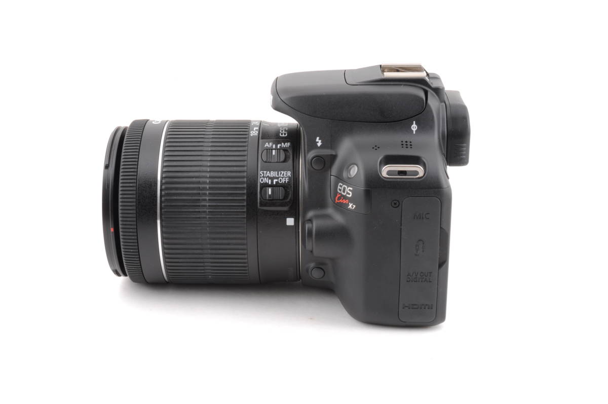 シャッター回数 4130回 動作品 キャノン Canon EOS Kiss X7 レンズ EF