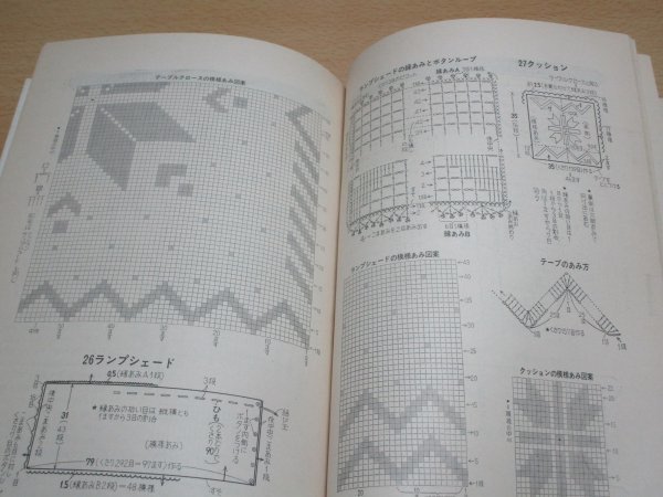 昭和54年■やさしい レースあみ 主婦の友ヒットシリーズ　ドイリーアラカルト/モチーフ/方眼あみ/プラス布地/パイナップルレース_画像9