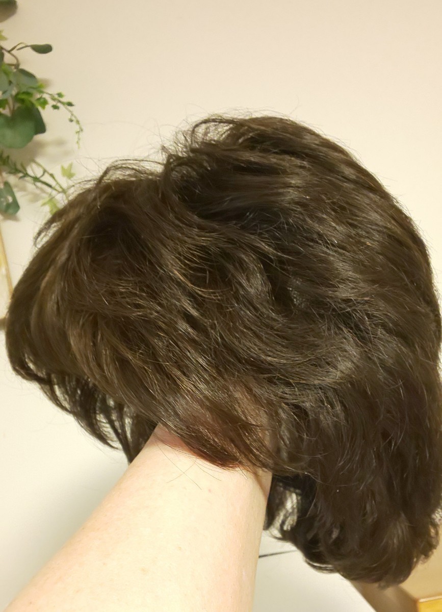 ヤフオク! - ハイネット フルウィッグ かつら 女性用 ブラウン系 ボブ...