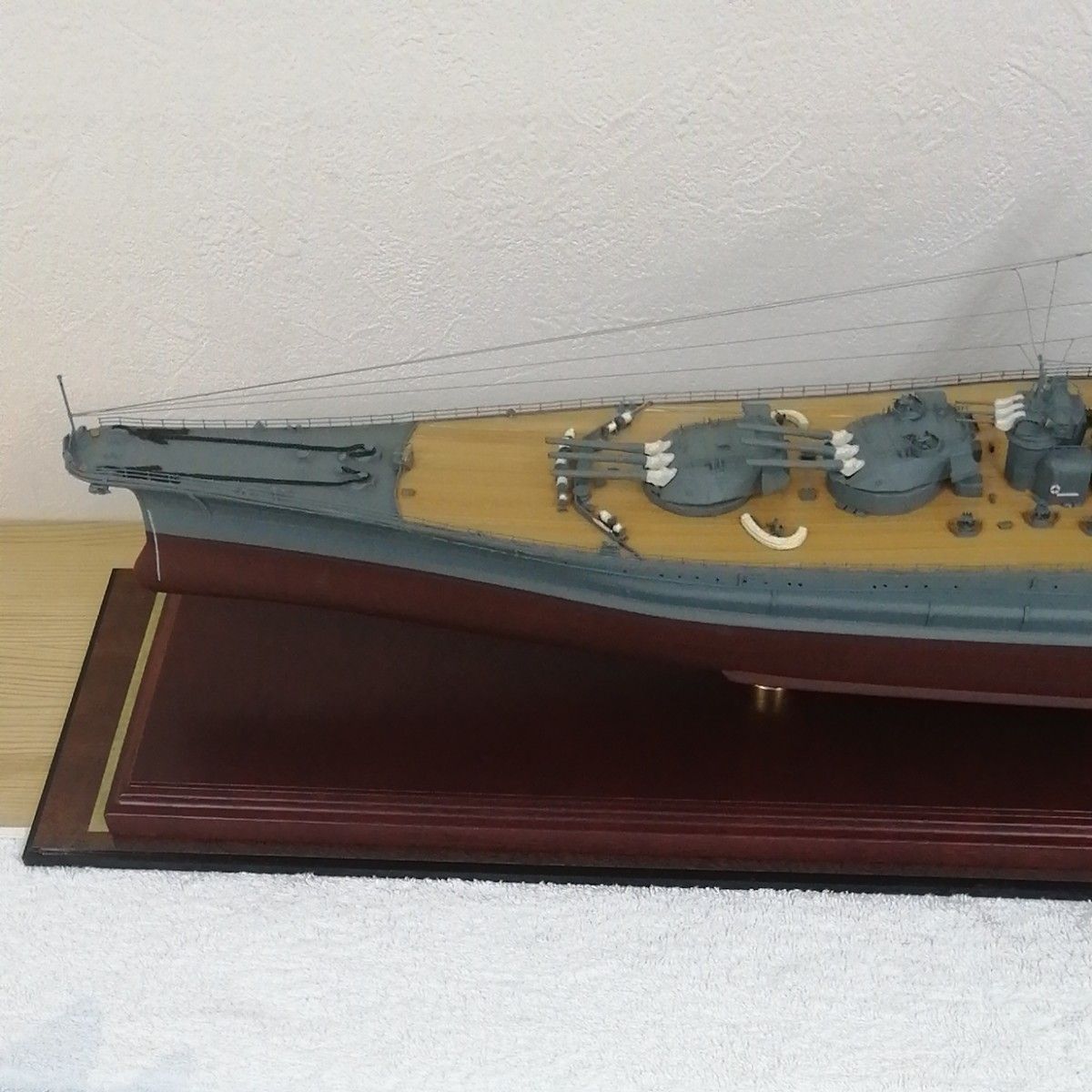 戦艦大和 完成品 日本海軍 1/350 模型 クリアケース付き ケース 戦艦大和 完成品 日本海軍 1/350 模型 クリアケース付き ケース
