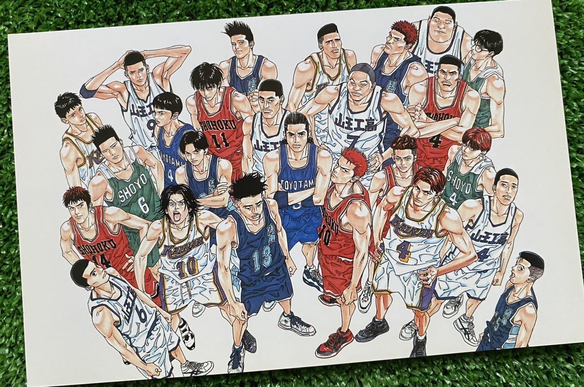 【額装品】スラムダンク SLAM DUNK 井上雄彦 ポストカード TAKEHIKO INOUE 検)セル画 原画 イラストの画像1