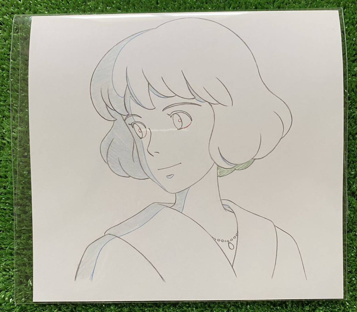 Ghibli manner ... Miyazaki . layout cut pulling out illustration postcard poster STUDIO GHIBLI