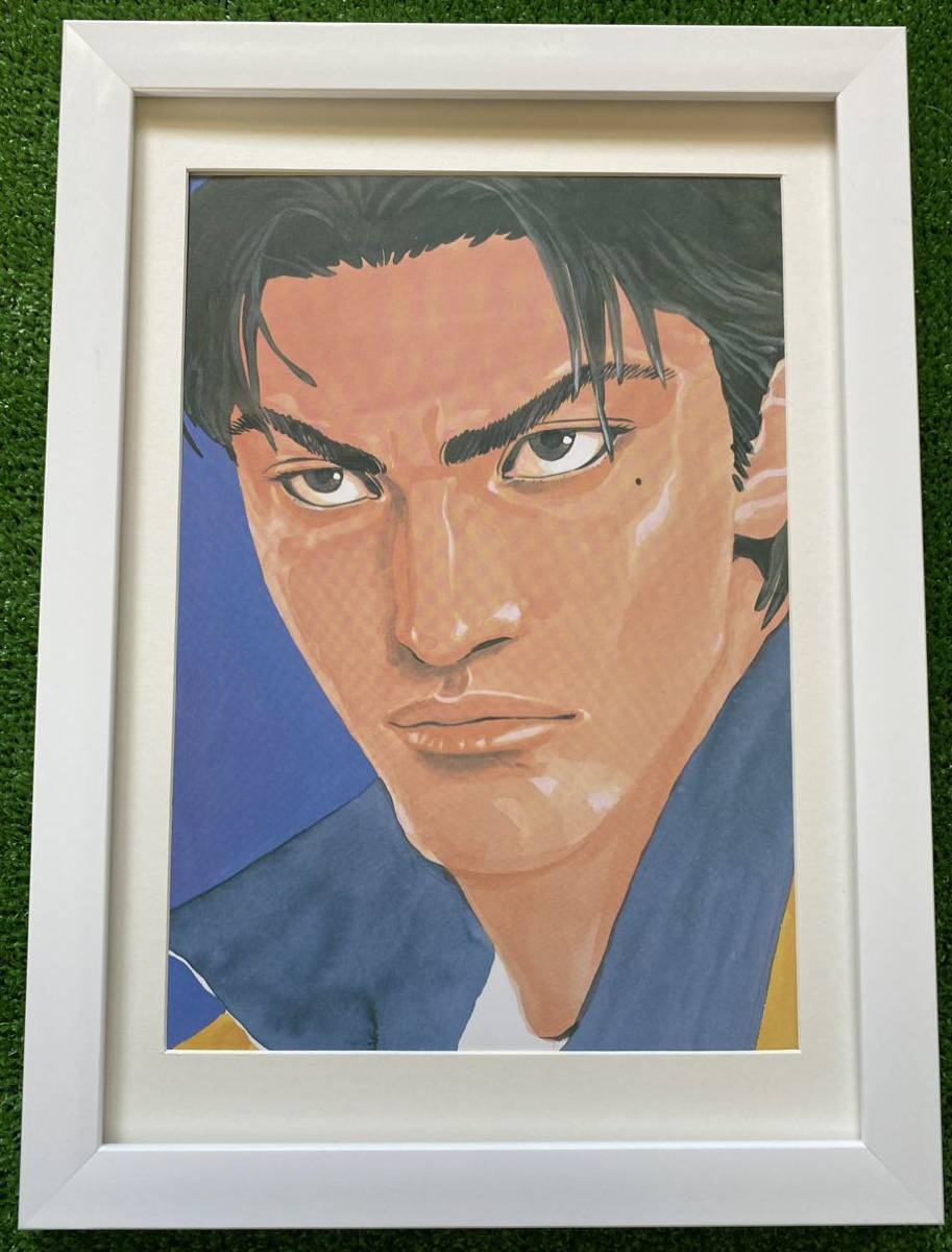 【額装品】スラムダンク　SLAM DUNK 井上雄彦 湘北　桜木花道　流川楓　ポスター　ポストカード　原画　セル画　イラストAV