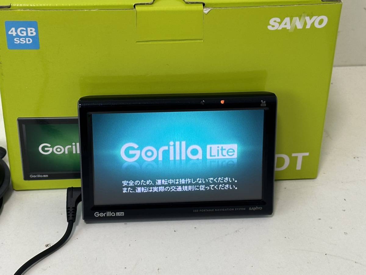 SANYO サンヨー Gorilla Lite ゴリラ 5.0V型 ワンセグ SSD ポータブル