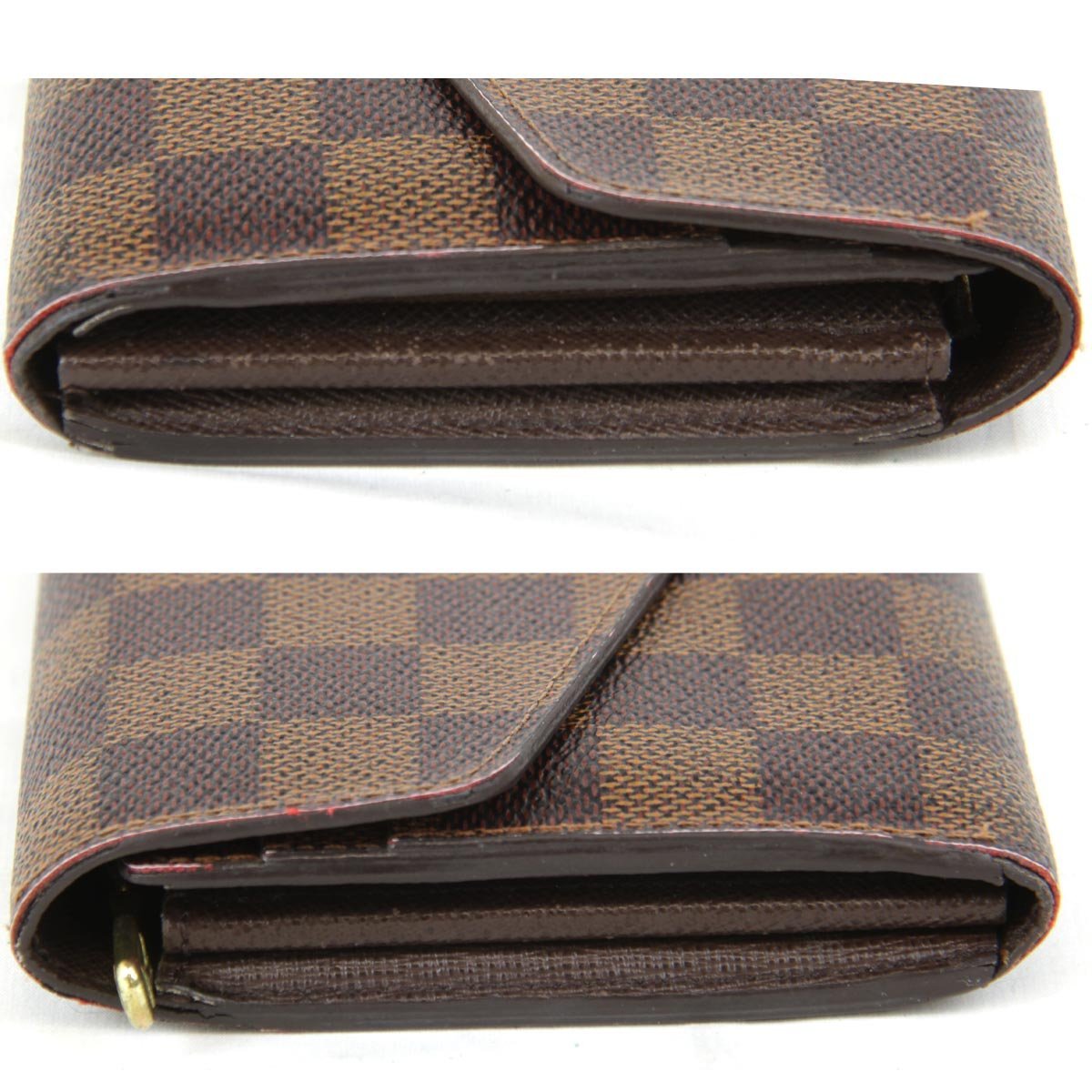 『USED』 LOUIS VUITTON ルイ・ヴィトン ポルトフォイユ・サラ N63209 長財布 ダミエ ダミエキャンバス_画像5