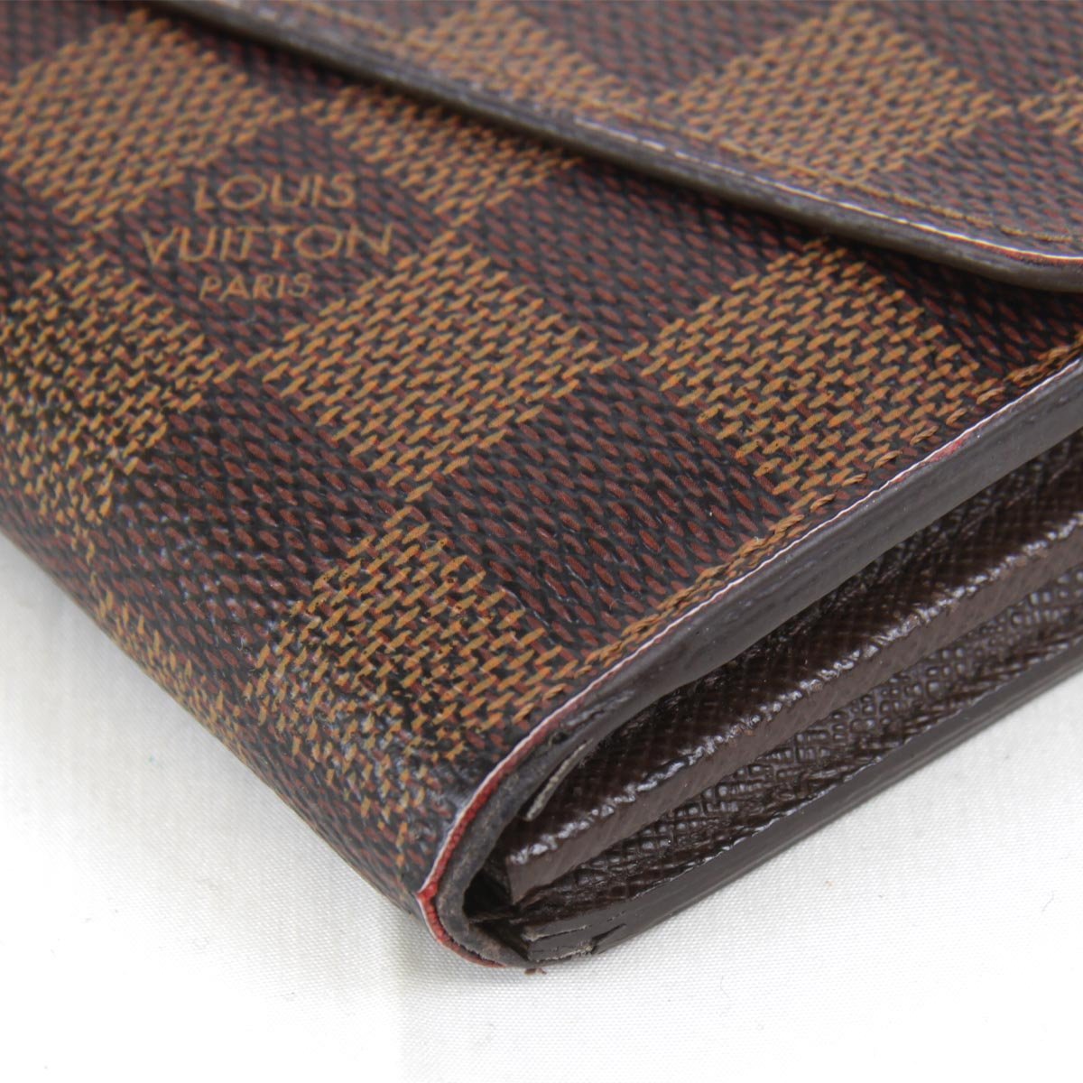 『USED』 LOUIS VUITTON ルイ・ヴィトン ポルトフォイユ・サラ N63209 長財布 ダミエ ダミエキャンバス_画像3