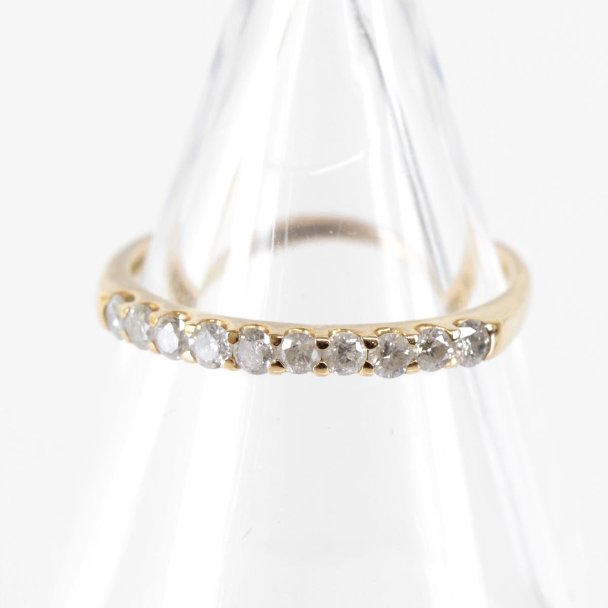 美品『USED』 K18 リング・指輪 ダイヤモンド 0.30ct 1.1g 9号
