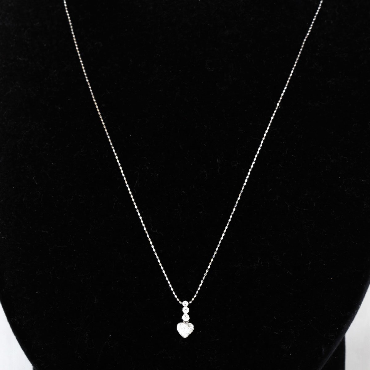 美品『USED』 K18/K18WG /ダイヤモンド ネックレス 1.9g | inmarco.ae