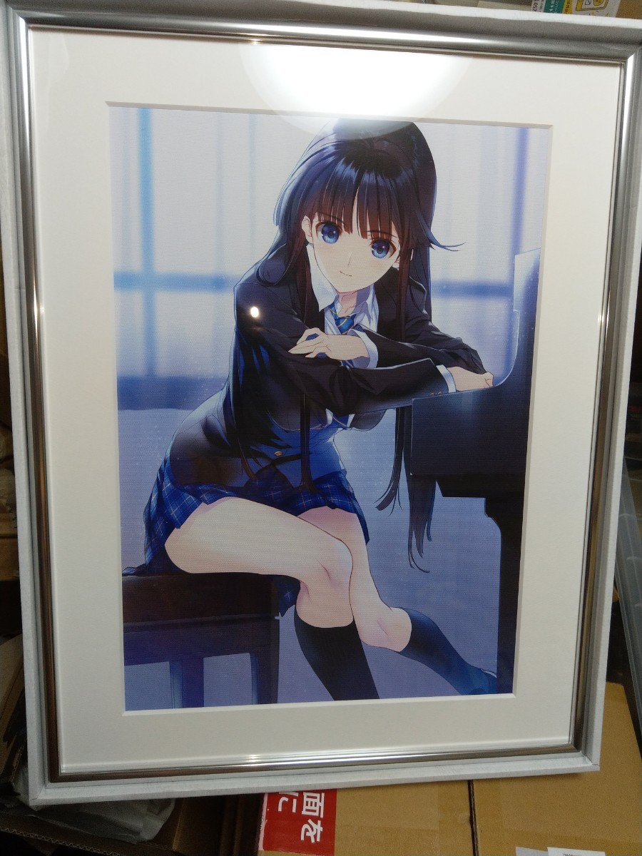 【送料無料】　white album 2 イラスト展　複製原画　複製イラスト　冬馬かずさ　ホワイトアルバム　white album2