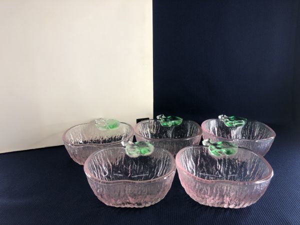 人気を誇る アップルサラダセット クリスタル製 (ドイツ製) GLAS VEBA