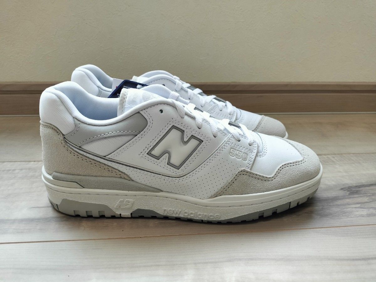 27cm 新品 ニューバランス NEW BALANCE BB550NCB 白 5740 576 327 996