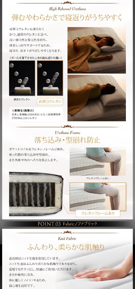  day person himself engineer design super .. mattress *EVAeva* hotel premium high density pocket coil ...:... Queen ( white )