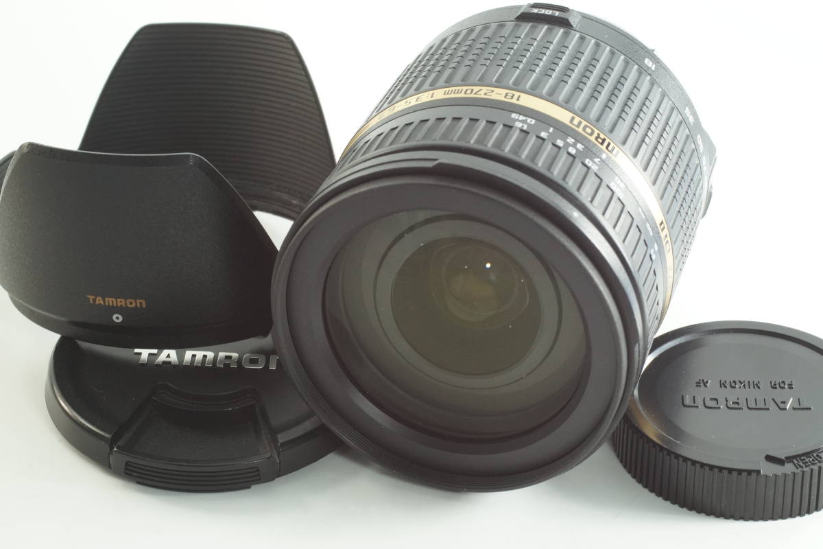 PH033 【手振れ補正搭載　キレイ】Nikon用 TAMRON 18-270mm F3.5-6.3 Di II VC タムロン DXフォーマットニコン Fマウント