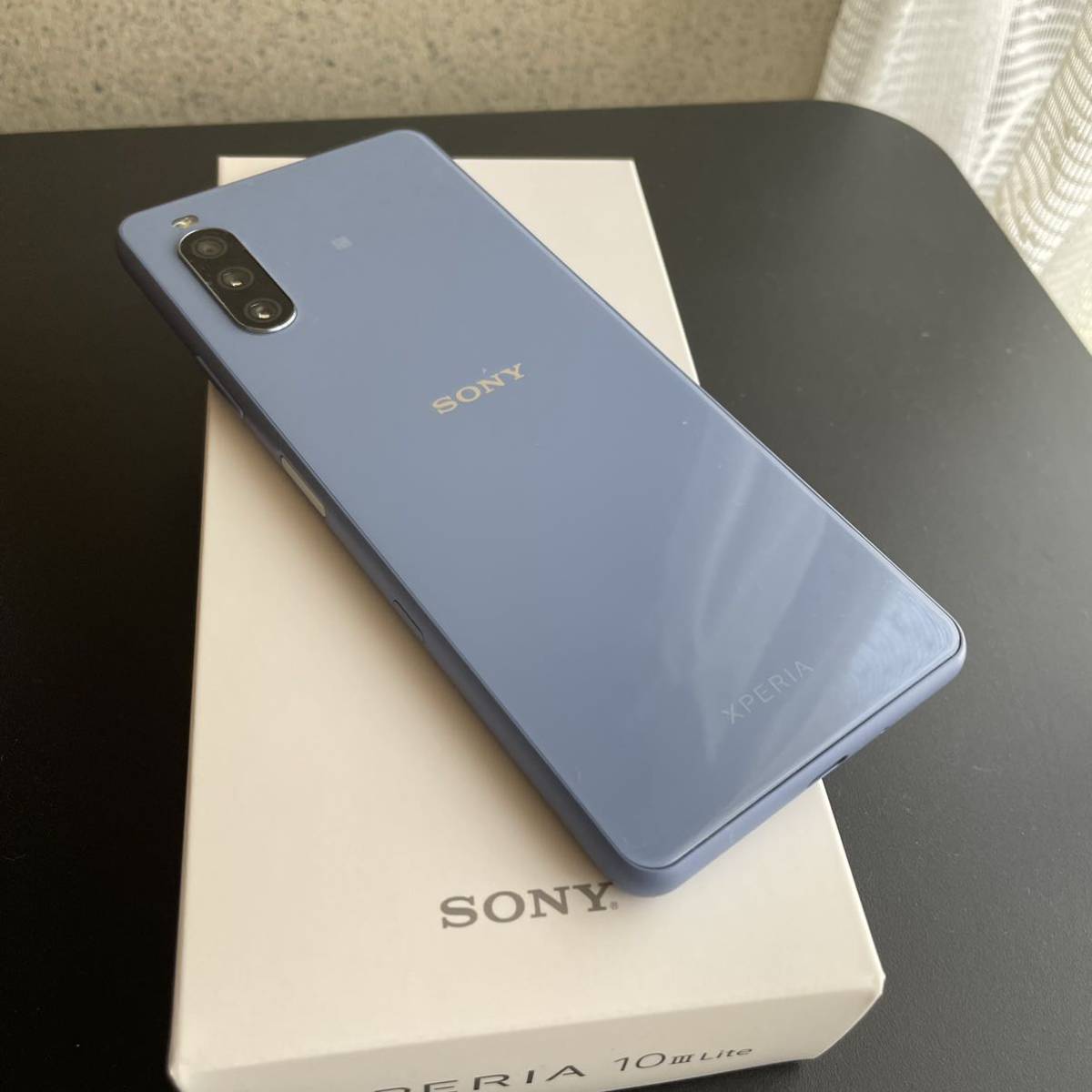 Xperia 10 III Lite ブルー 中古美品 楽天モバイルSONY (Android