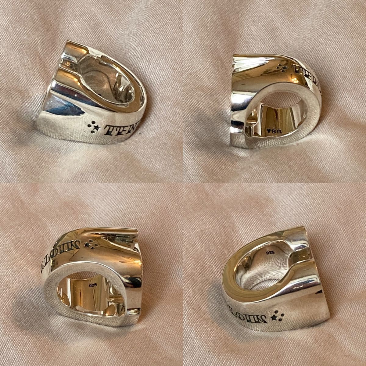 新品 8.5号 テンダーロイン T-H.S.RING ホースシュー リング ダイヤ