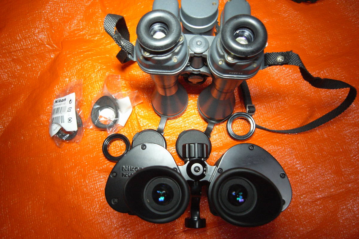 NIKON 7x50 SP とロシア製暗視型双眼鏡 セット 送料込 実用並品 星空
