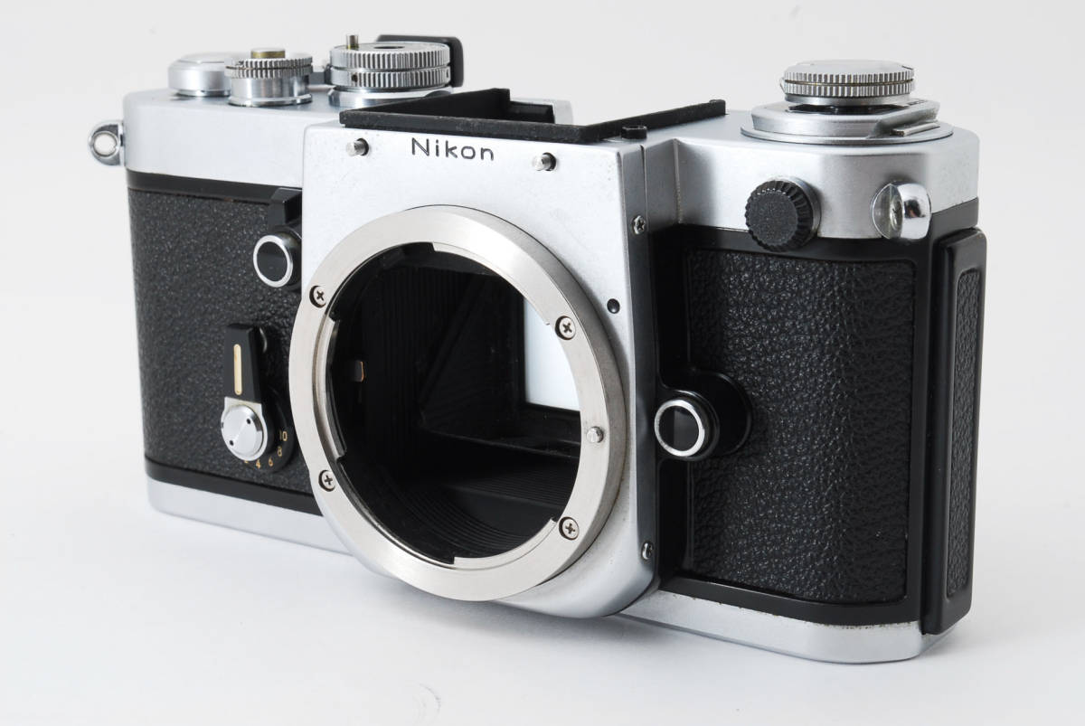 貴重なボディ ニコン Nikon F2 シルバー ボディ ファインダーなし ♯A3740
