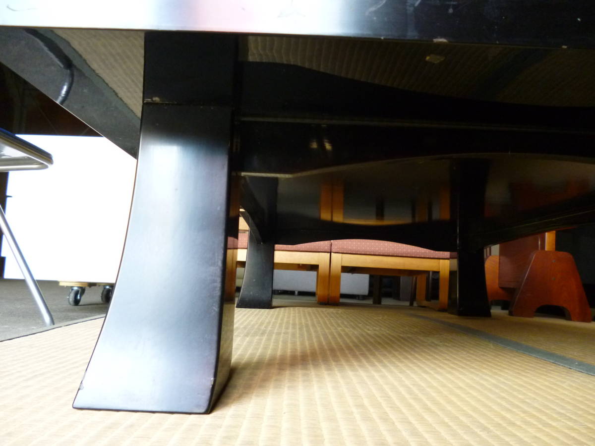☆ 輪島塗 黒漆塗座卓 白峯 沈金 ☆ 幅151cm | paradaabogados.com