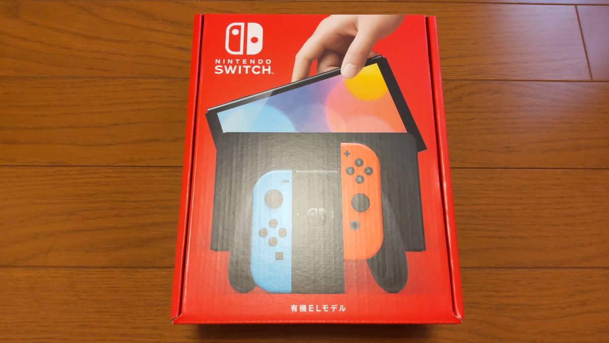 ヤフオク! - 未開封新品 Nintendo Switch有機ELネオンレ