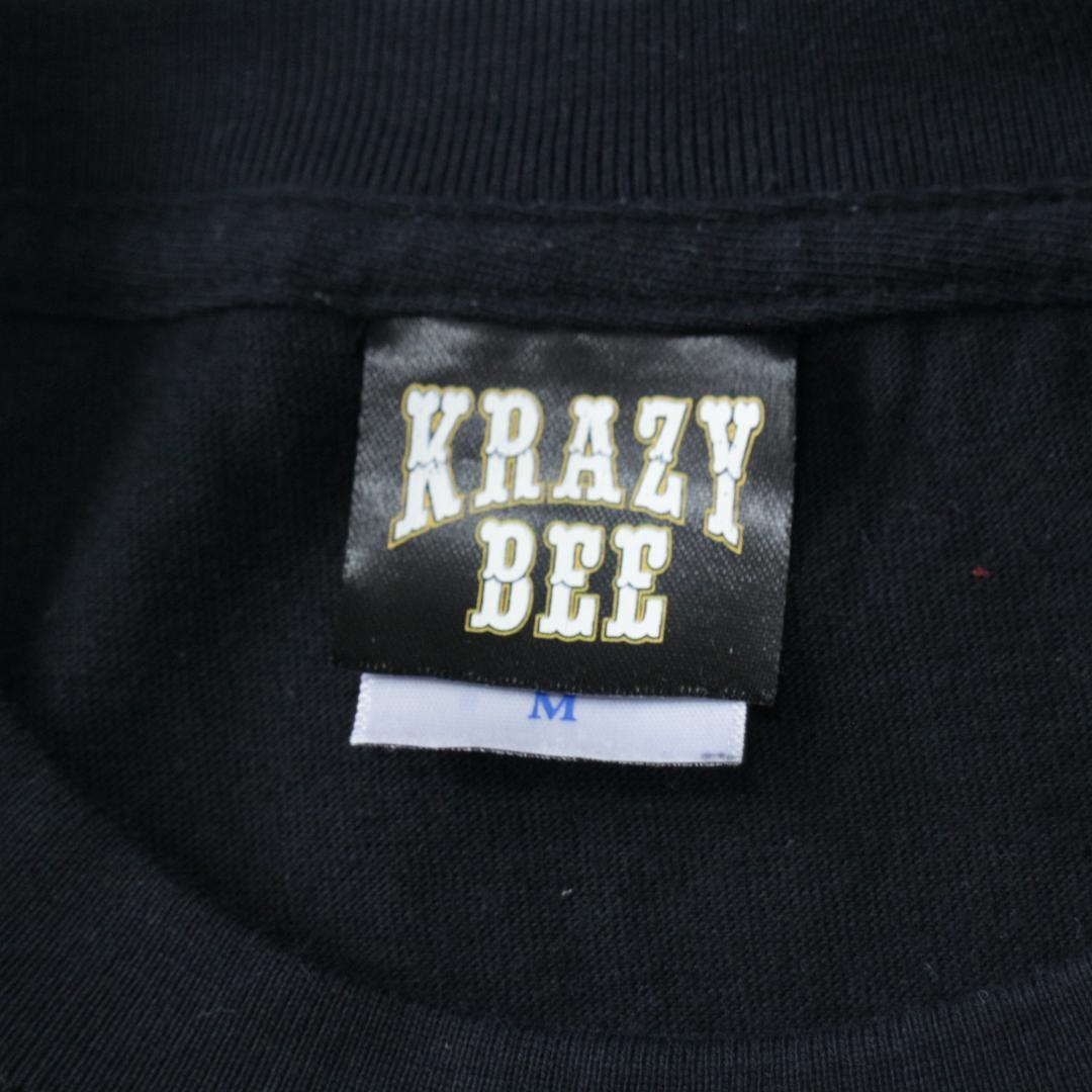 美品 KRAZY BEE クレイジービー 山本 KID Tシャツ ロゴ ブラック 美品 KRAZY BEE クレイジービー 山本 KID Tシャツ ロゴ ブラック