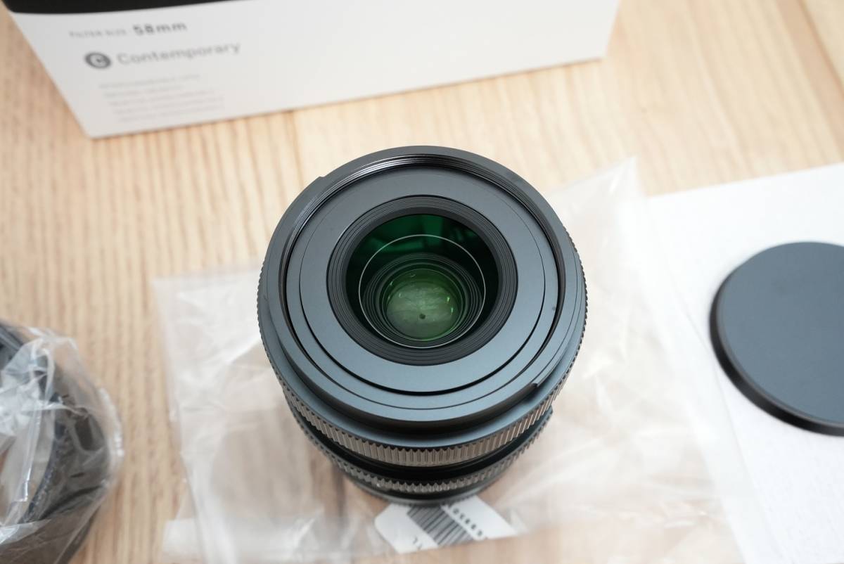 新品同様 超美品 シグマ 35mm F2 DG DN Contemporary ライカLマウント