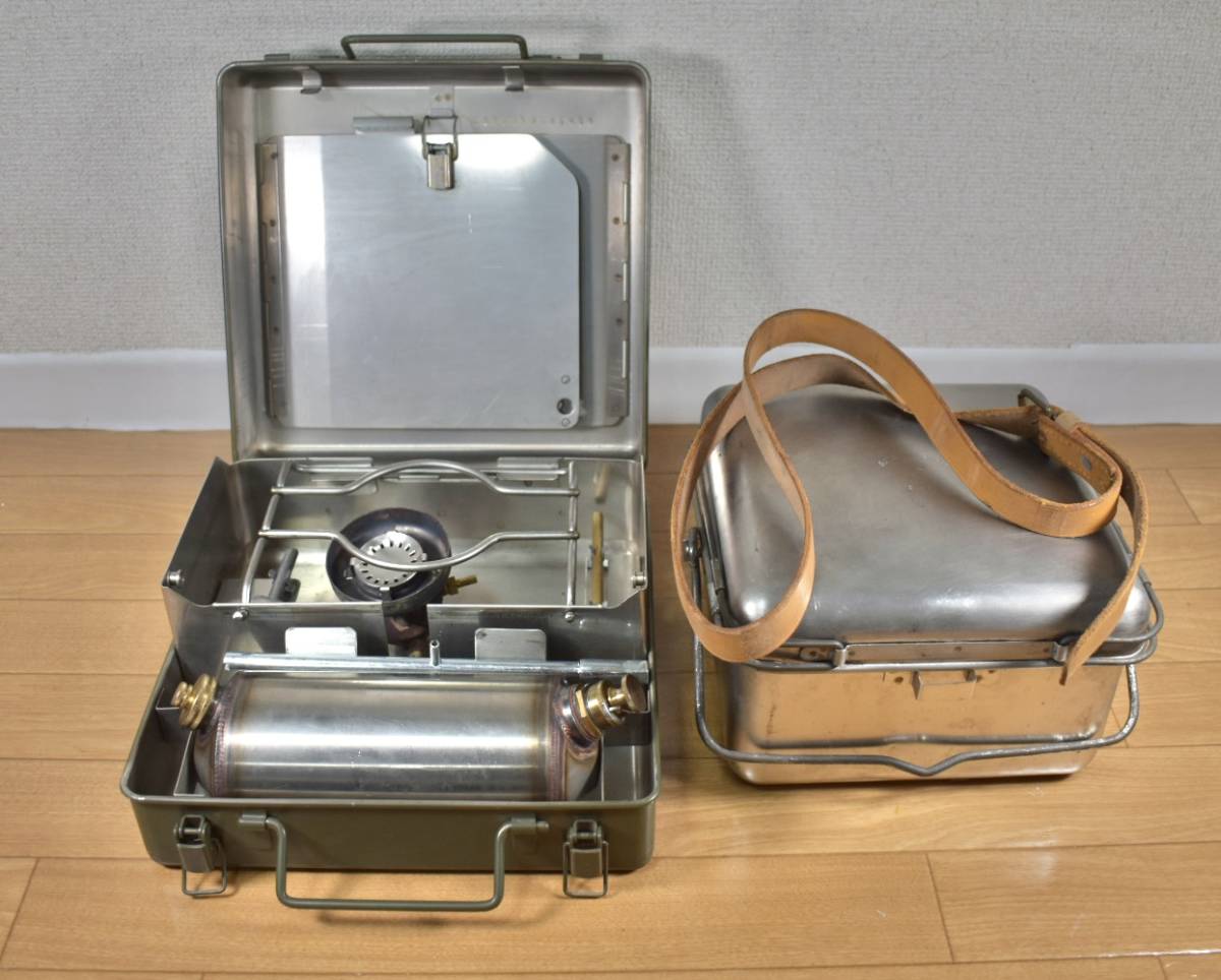 ☆超美品☆ Cooker No.12 BRITISH STOVE &アルミクッカー付 NATO識別