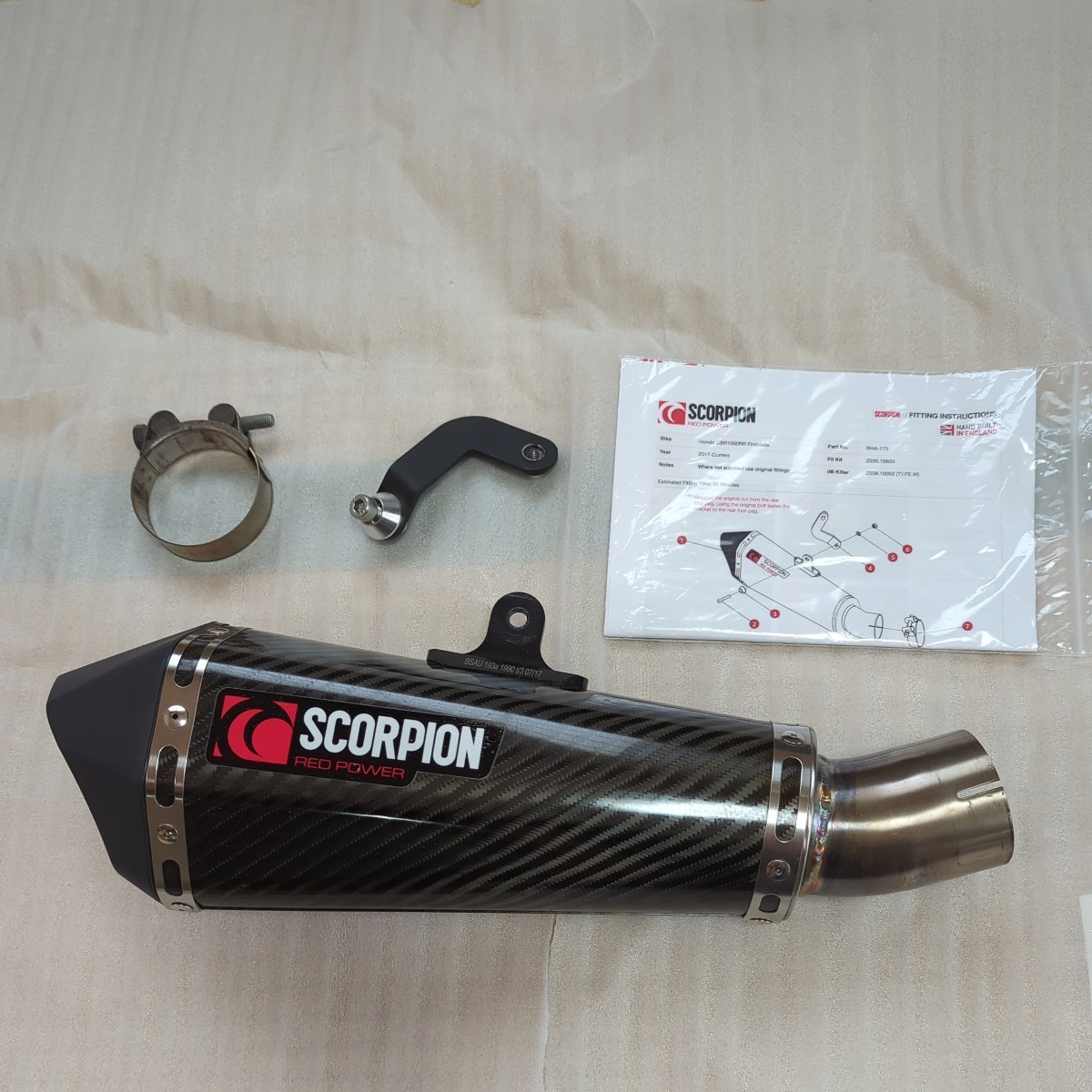 HONDA CBR1000RR SCRPION スリップオン マフラー 新品 | www.nsi-samy.com