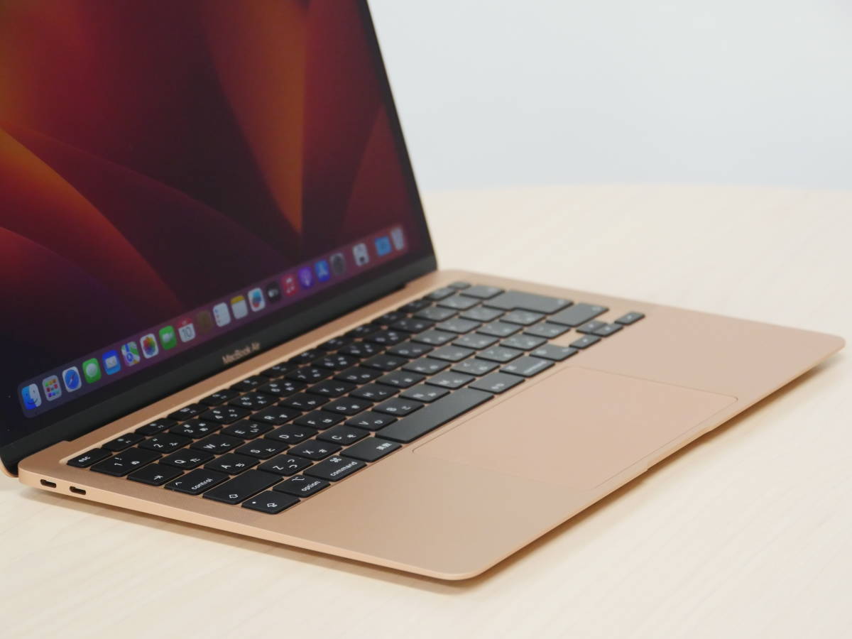 させて⒝ MacBook Air 13-inch, 2020,ゴールド,8GB,256GB ItHuP