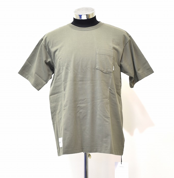 WTAPS（ダブルタップス）BLANK SS 02 TEE COPO 191ATDT-CSM02 ブランク LOGO ロゴ半袖 Tシャツ ポケット ポケTee カットソー 無地 クルーS_画像1