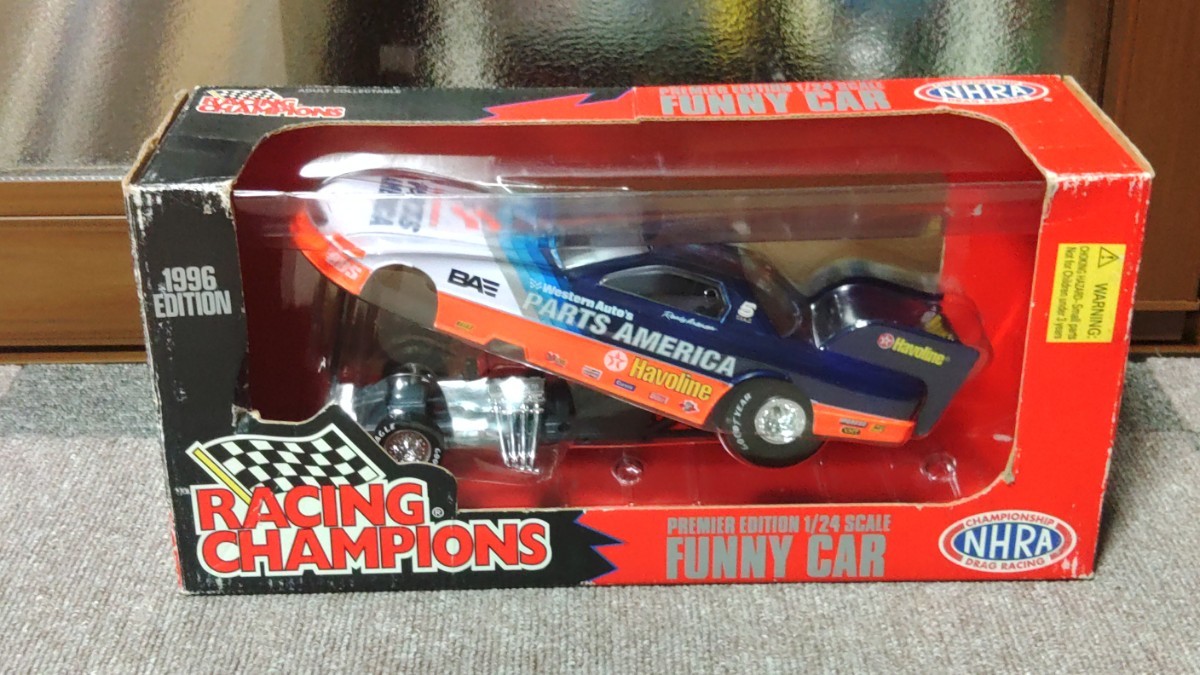  Racing Champion fa колено машина 1/24 PARTS AMERICA Havoline NHRA