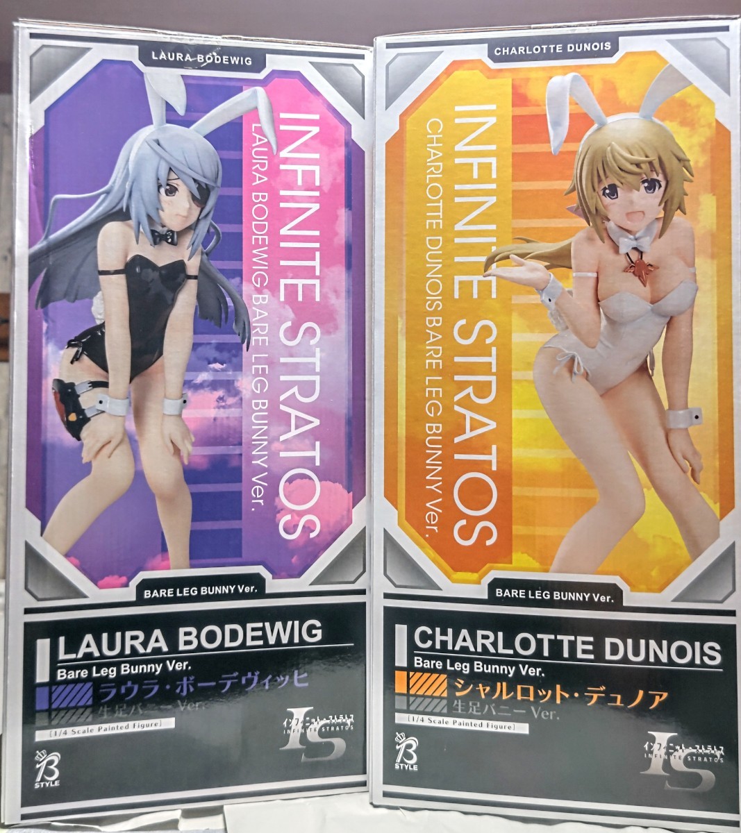  free wing Infinite * Stratos ISlaula car ru Rod 1/4 scale figure raw pair ba knee ver. 2 piece set 