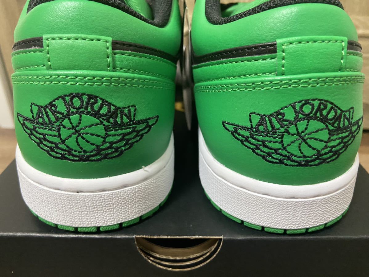 即決28cm NIKE AIR JORDAN1 Low Lucky Greenナイキ エアジョーダン1 ロー ラッキー グリーン 553558-065 新品国内正規品　US10