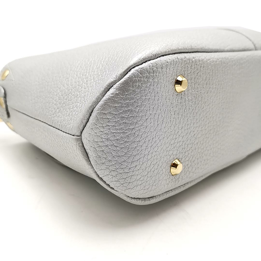 未使用級】アタオ チヴィ 3way ショルダーバッグ ハンドバッグ レザー