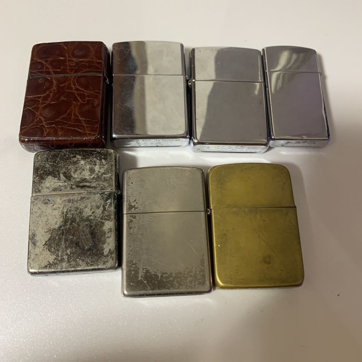 ZIPPO オイルライター ジッポ 7個まとめ出品_画像5