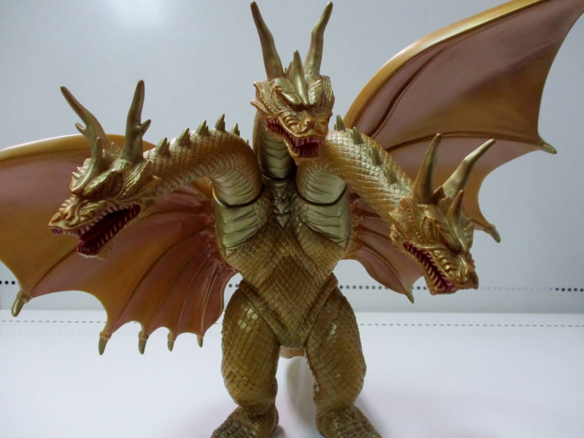 05T130 現状品 超ドラゴン怪獣 キングギドラ 1998 映画 モスラ3 身長