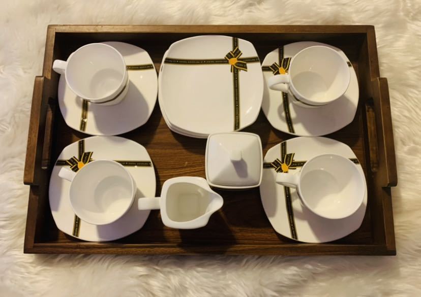 ル　パティスリー高木ボーンチャイナコラボテーブルウェアカップ&ソーサー コーヒーカップ 洋食器 プレート皿 _画像1