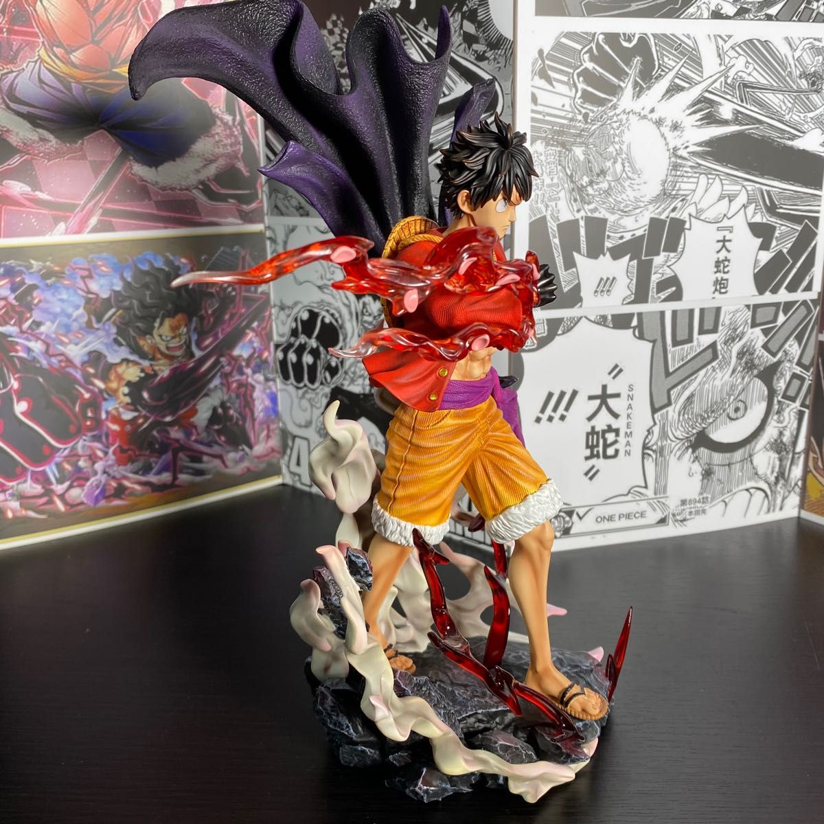 ワンピース ONE PIECE ルフィ 新四皇フィギュア ガレージキット ワンピース ONE PIECE ルフィ 新四皇フィギュア ガレージキット