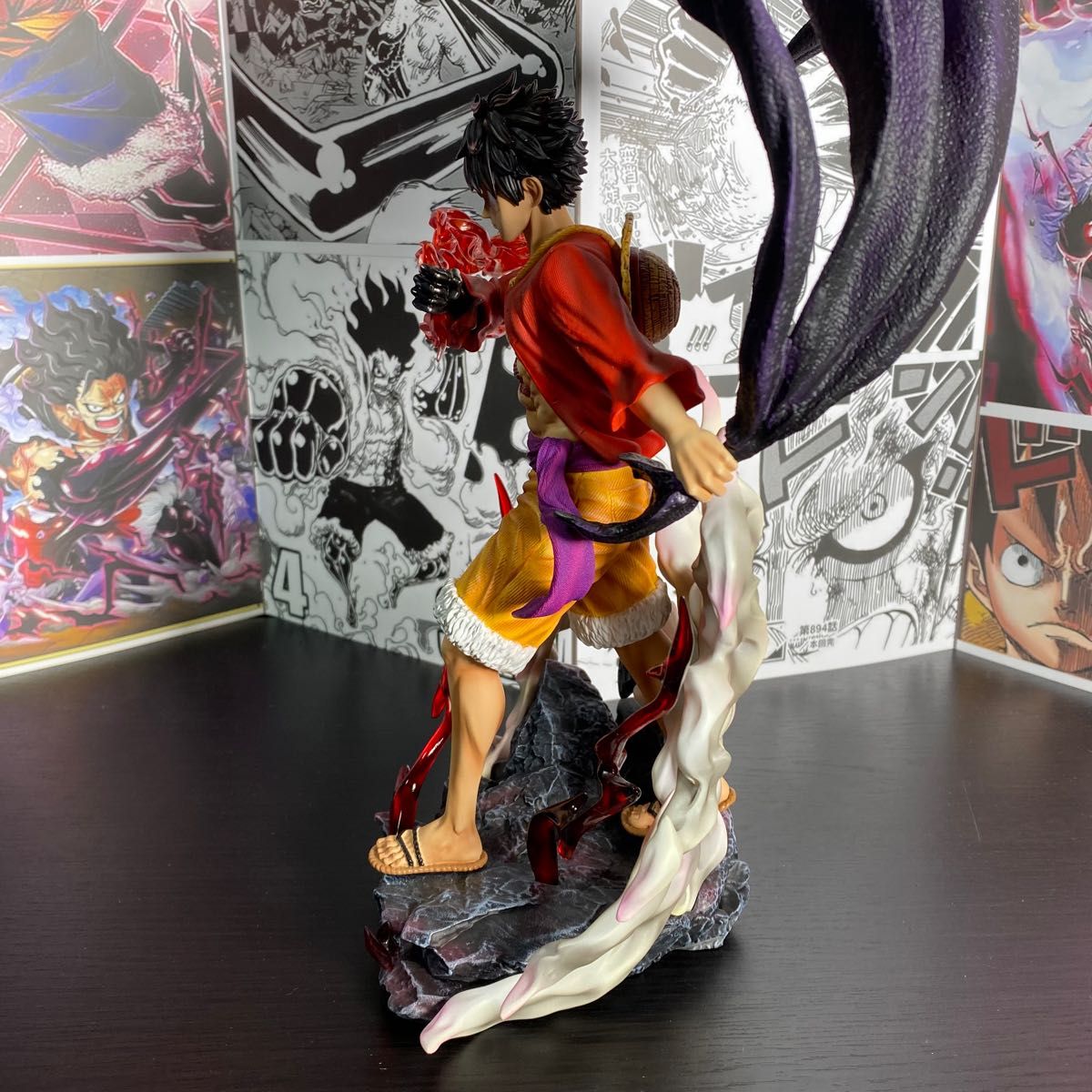 ワンピース ONE PIECE ルフィ 新四皇フィギュア ガレージキット ワンピース ONE PIECE ルフィ 新四皇フィギュア ガレージキット