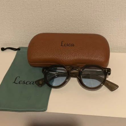 LESCA Upcycling acetate CROWN PANTO 8mm レスカ クラウンパント