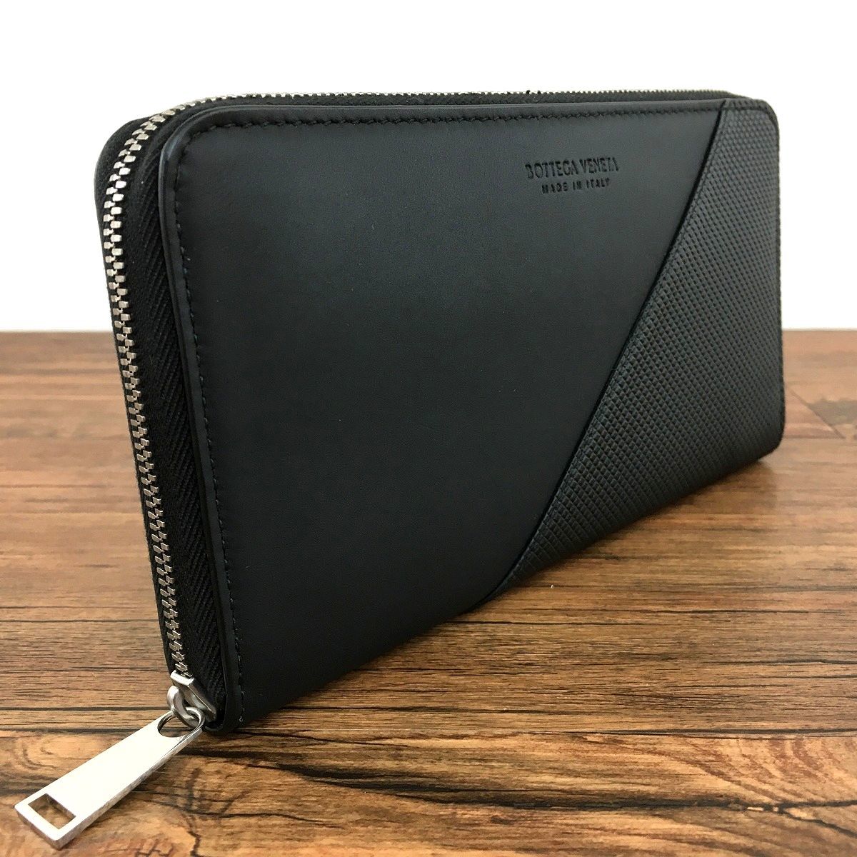 ☆送料無料☆ 未使用品 BOTTEGAVENETA ラウンドファスナー長財布