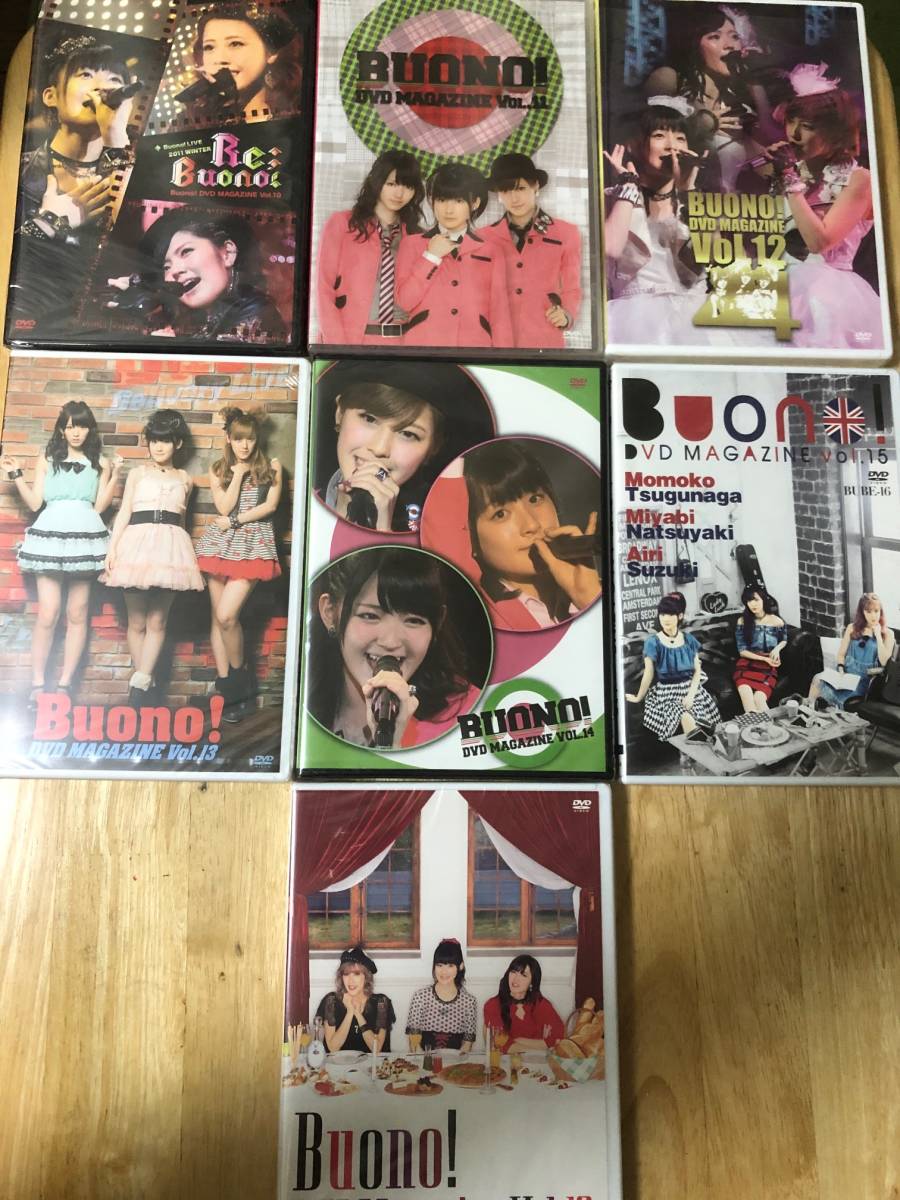 Buono! DVD Magazine DVDマガジン Vol.1~16 全巻セット 鈴木愛理 夏焼