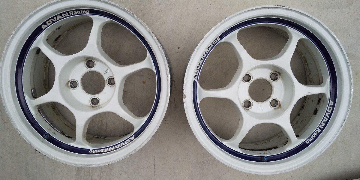 ADVAN RACING×2本 15×7J+27 PCD100 4穴アドバン 15インチ | veganutris