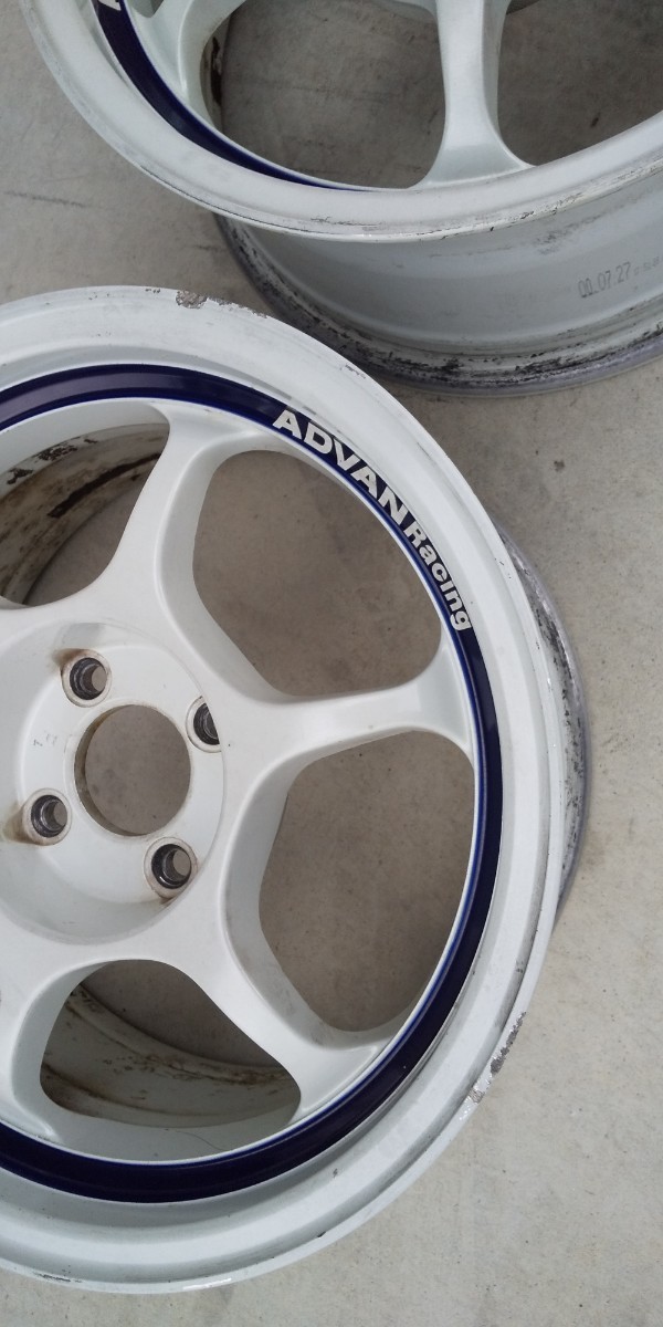 ADVAN RACING×2本 15×7J+27 PCD100 4穴アドバン 15インチ | veganutris