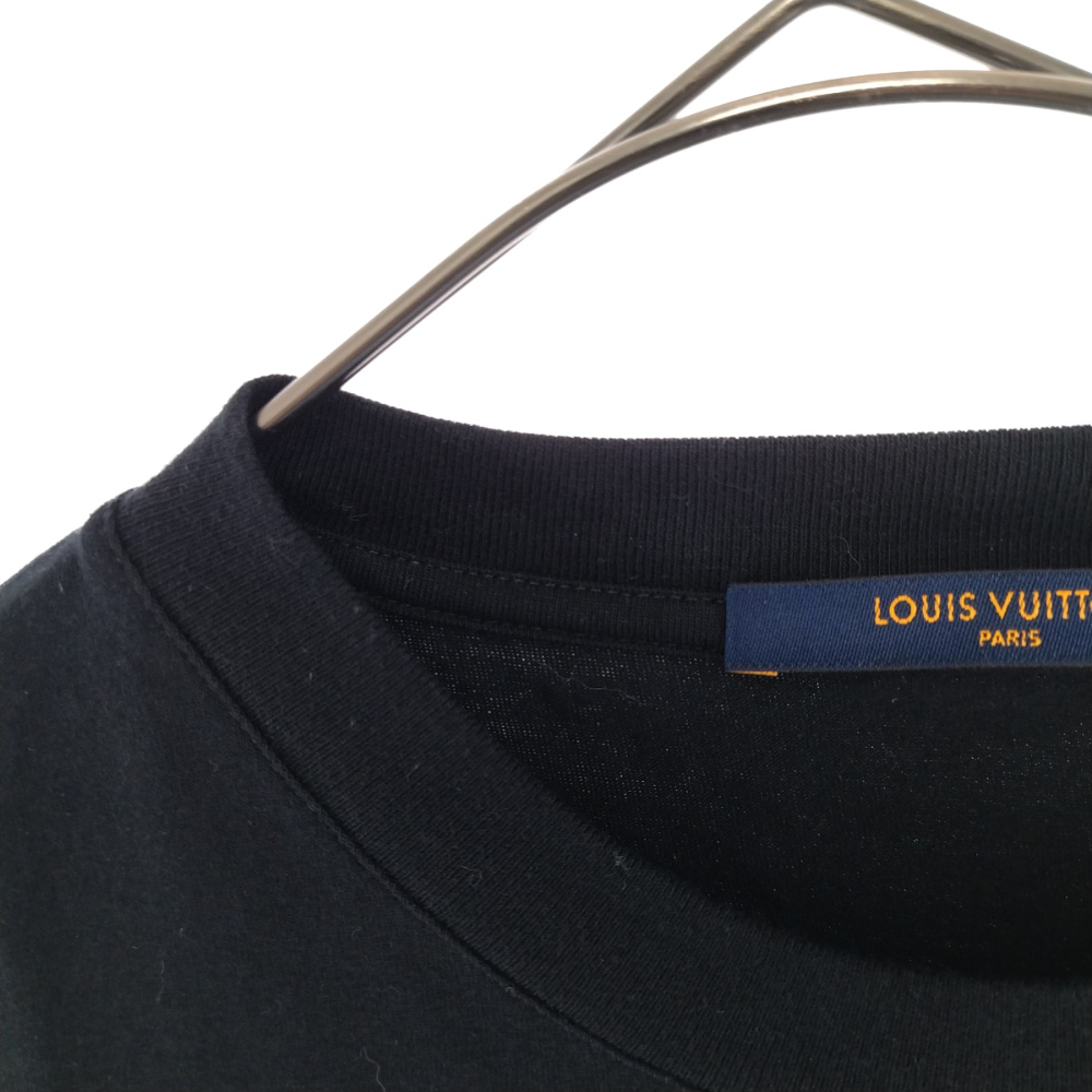 ルイヴィトン 19SS LVロゴブリックプリントTシャツ カットソー RM191