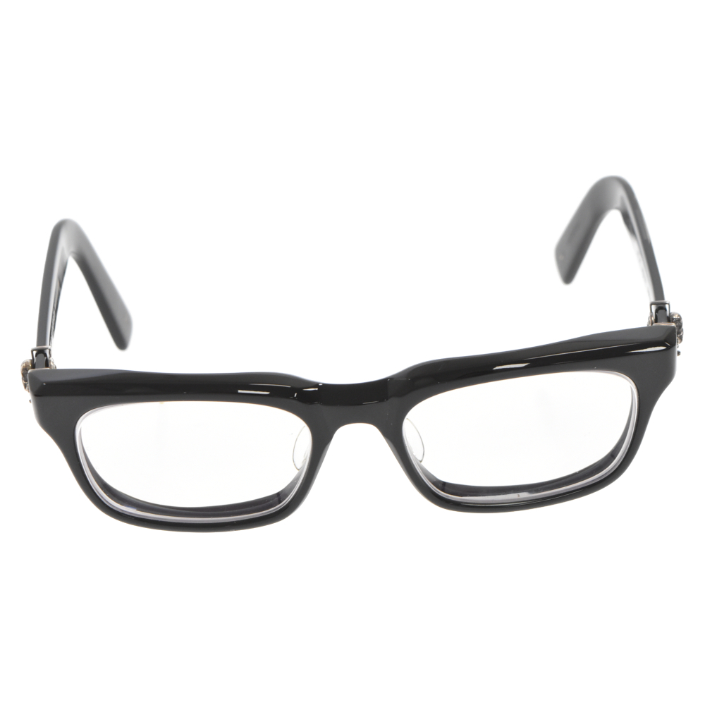 クロムハーツ FOTI H.T.2 フォティデザインフレームアイウェア ブラックフレーム 眼鏡