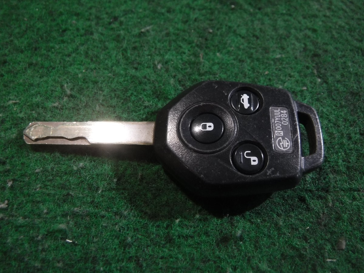 [ Subaru Impreza Anesis GE7/GE6 original key key 1 007YUUL0284 battery less ]