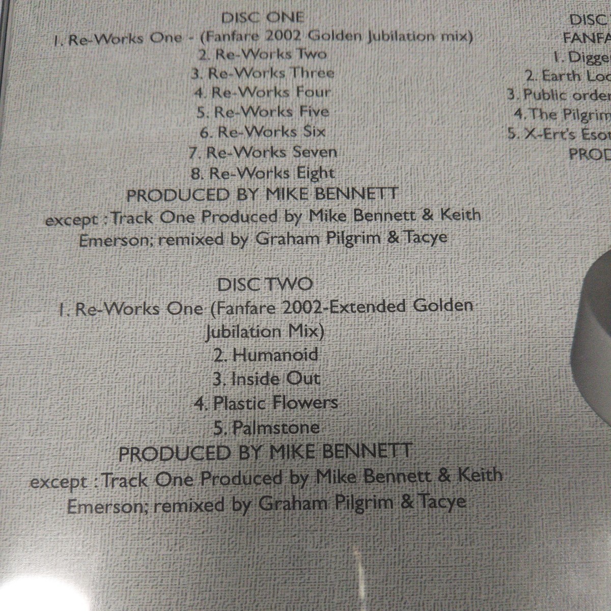 エマーソン,レイク&バーマー／Re-Works(Emerson,Lake&Palmer、ELP)