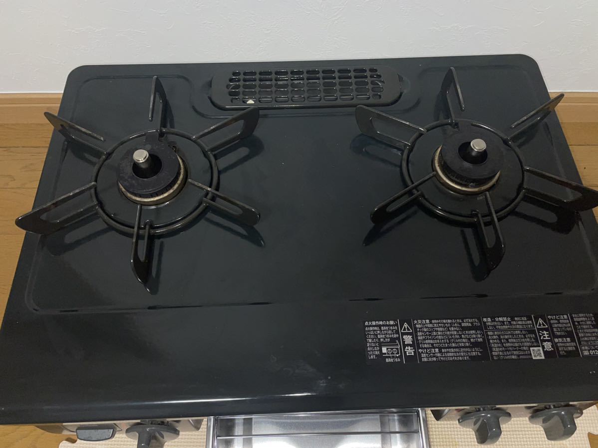 美品 年製 リンナイLPガス用 ガスコンロ グリル未使用