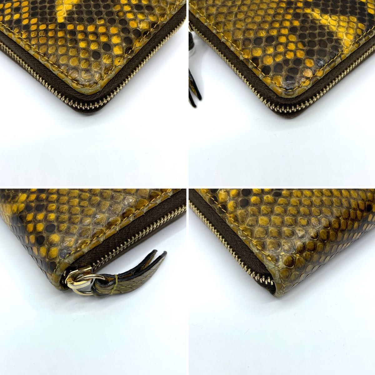 美品☆GUCCI グッチ 長財布 ロングウォレット ラウンドファスナー