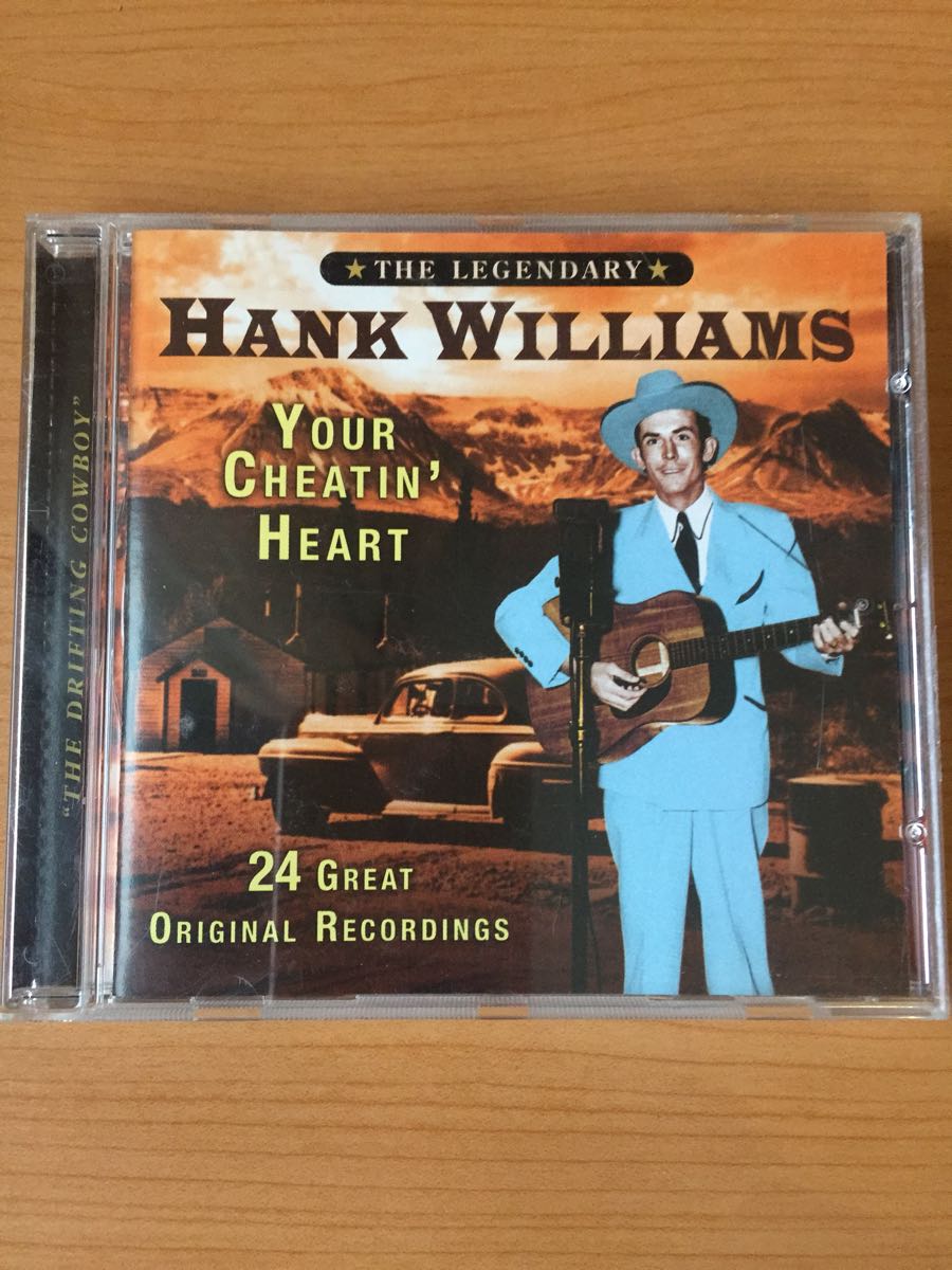 ハンク・ウィリアムス YOUR CHEATIN' HEART【24 GREAT ORIGINAL RECORDINGS】EU盤CD_画像1